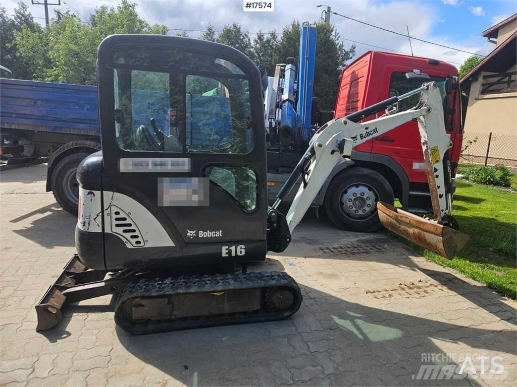 Bobcat E16 Mini excavators < 7t (Mini diggers)