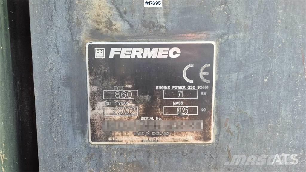 Fermec 860 Backhoe loaders