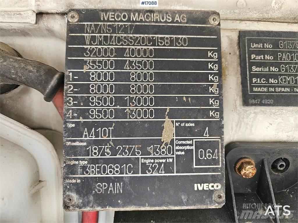 Iveco Trakker A440T Concrete pump trucks