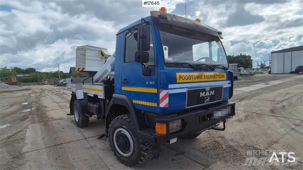 MAN 8.163 Crane trucks