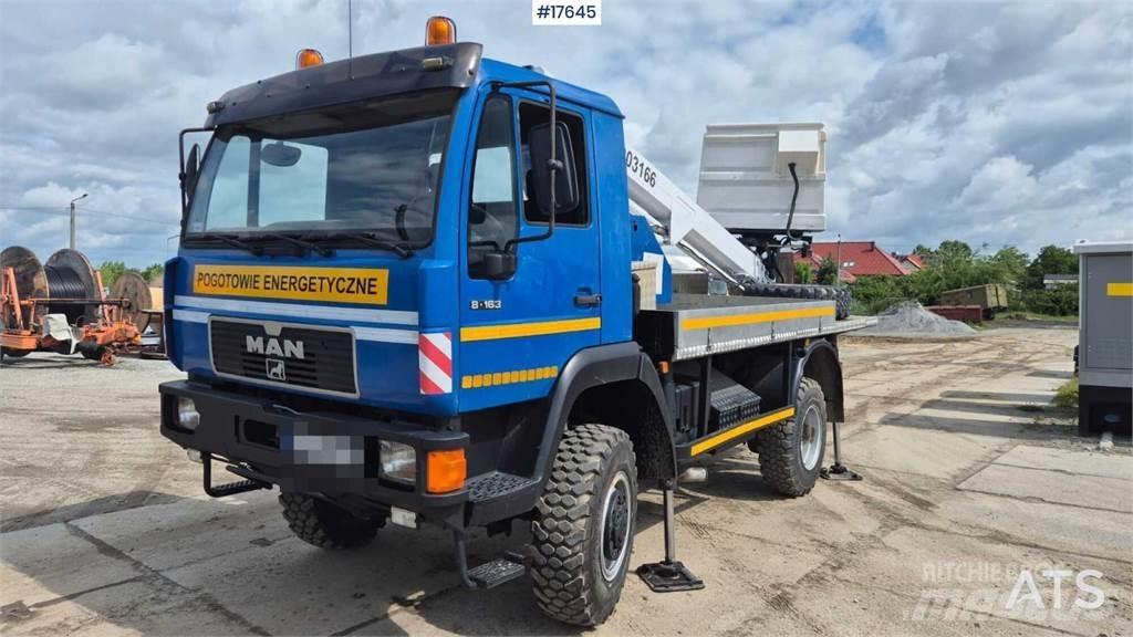 MAN 8.163 Crane trucks