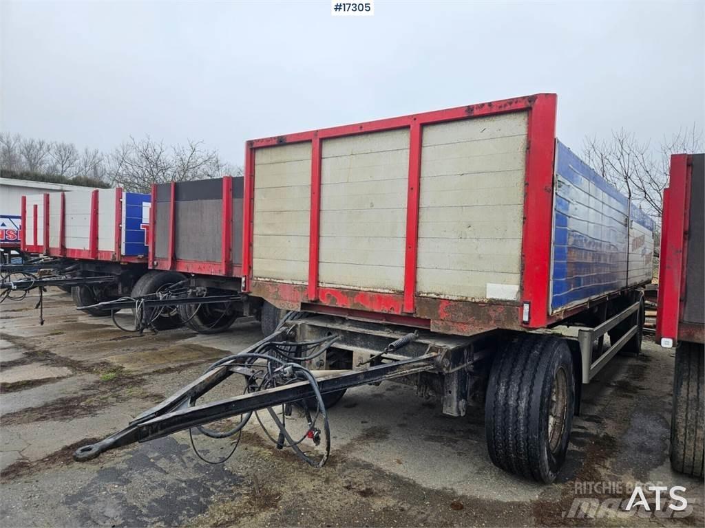 Ovibos P18BA Flatbed/Dropside trailers