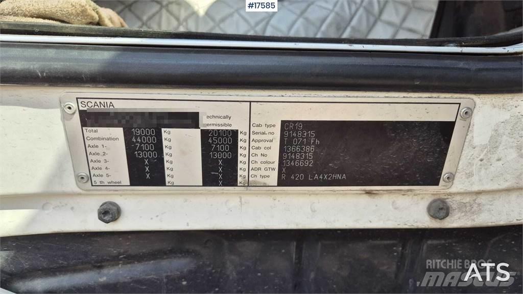 Scania R420 Tractor Units
