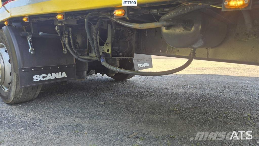 Scania R420 Beavertail Flatbed / winch trucks