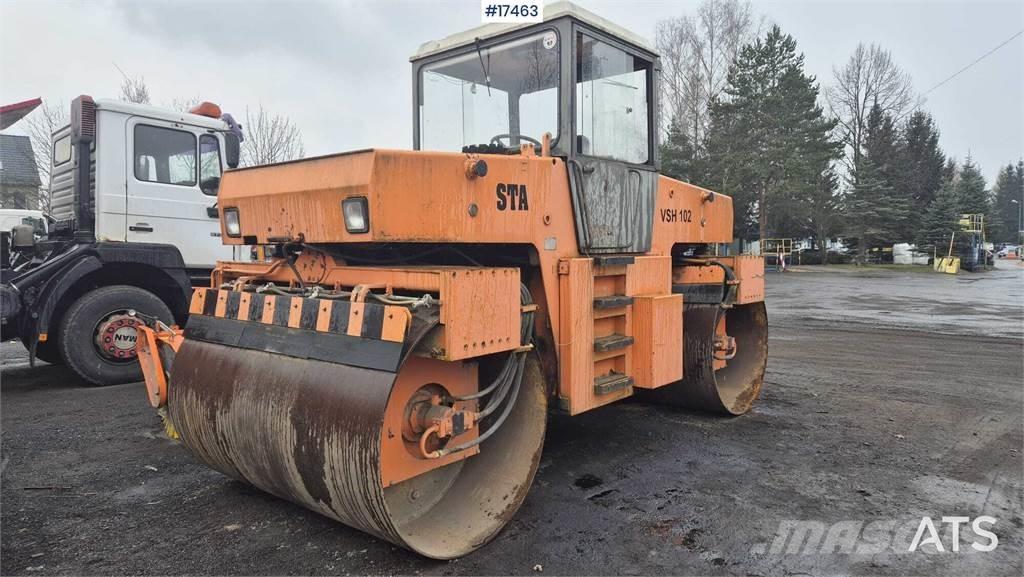 STA VSH 102 Twin drum rollers