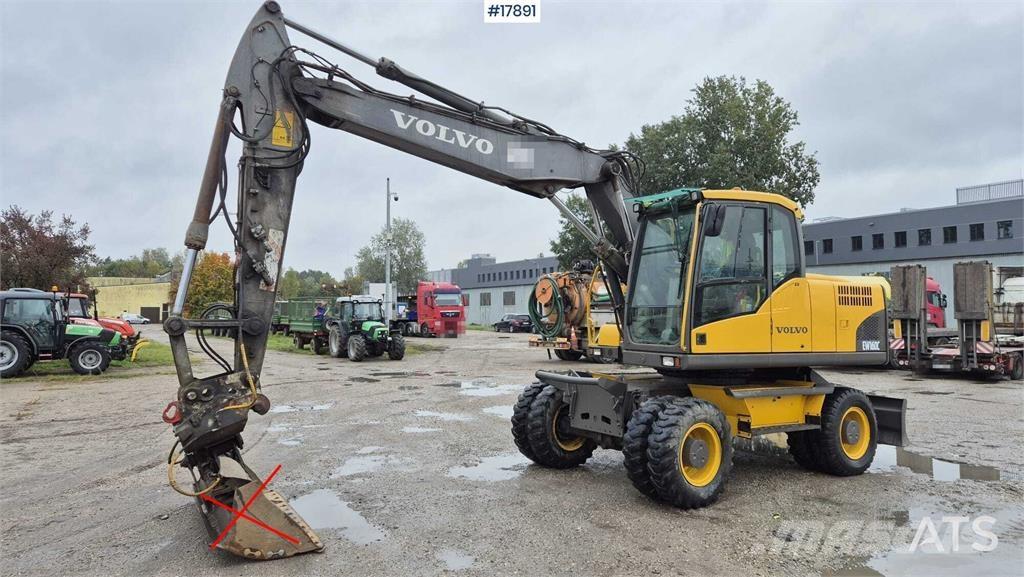 Volvo EW 160C Wheeled excavators