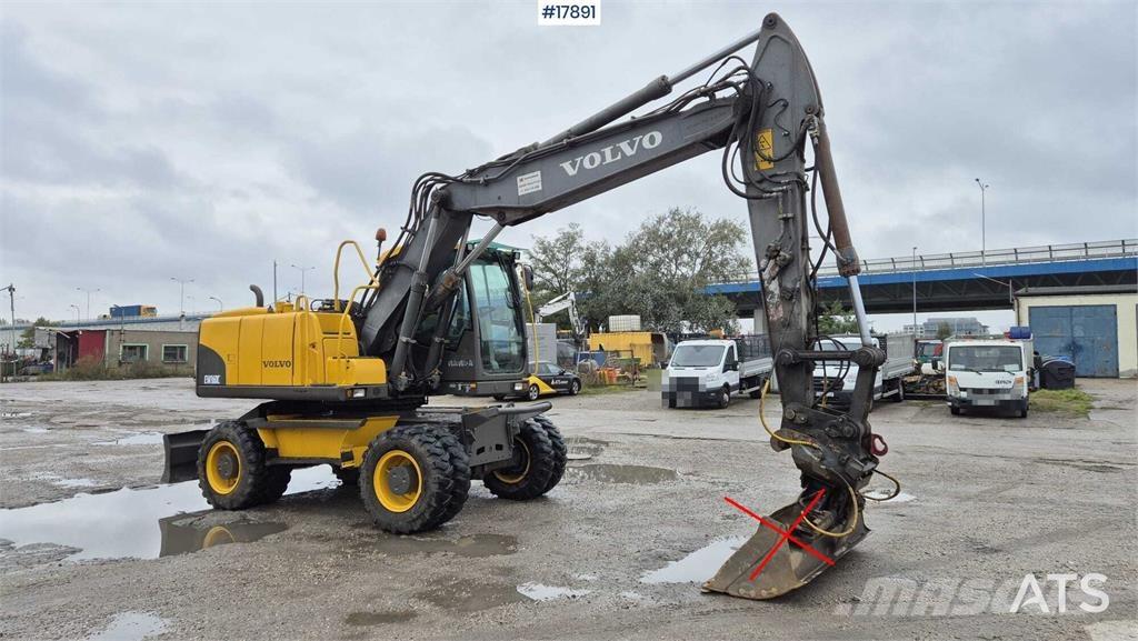 Volvo EW 160C Wheeled excavators