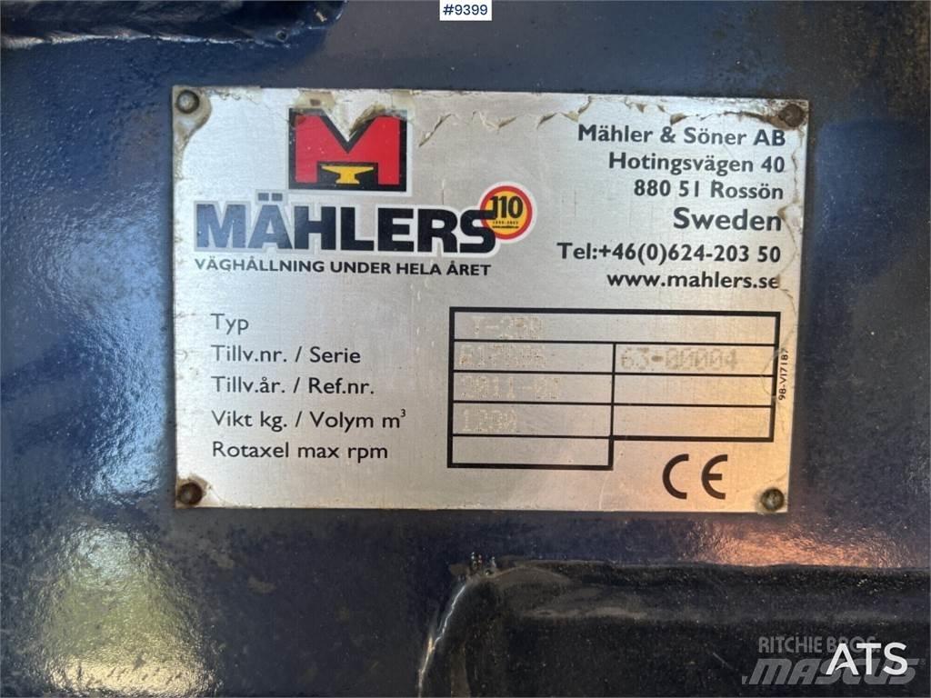  Mãhlers T-250 Concrete accessories