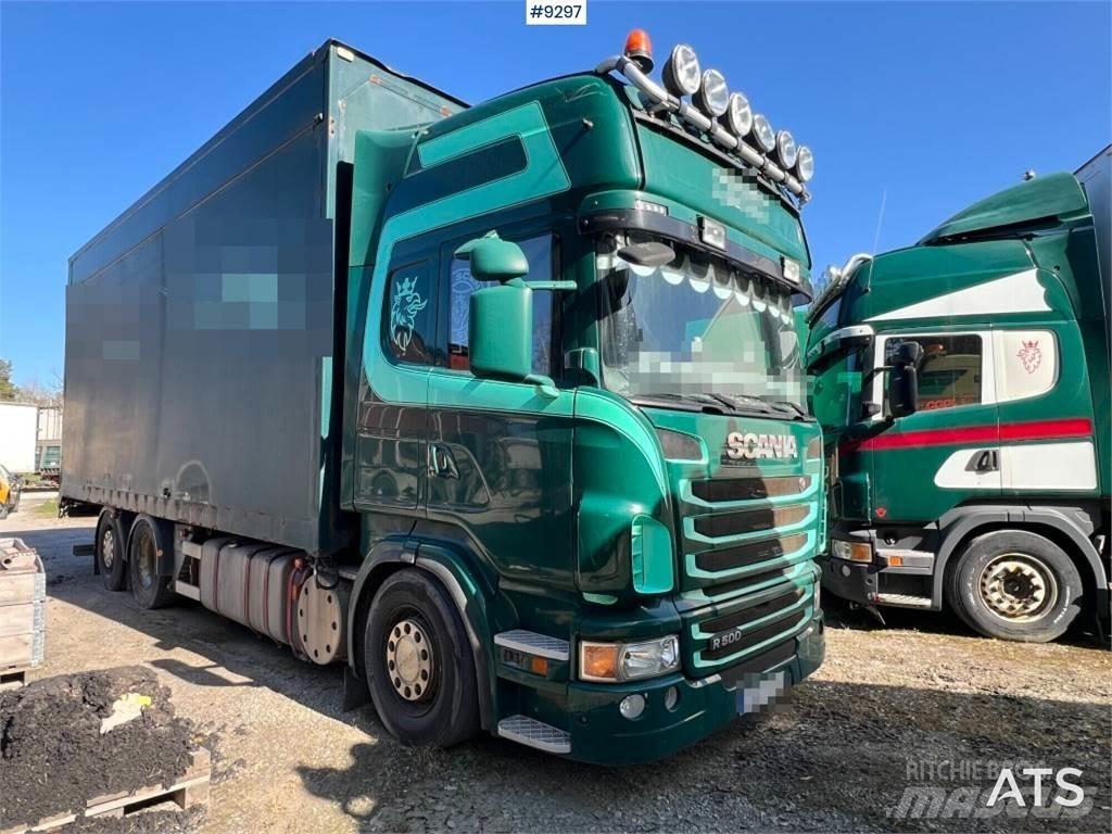 Scania R500LB6X2*4HNB Box body trucks