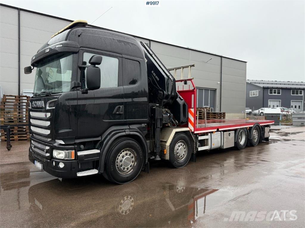 Scania R520 Crane trucks