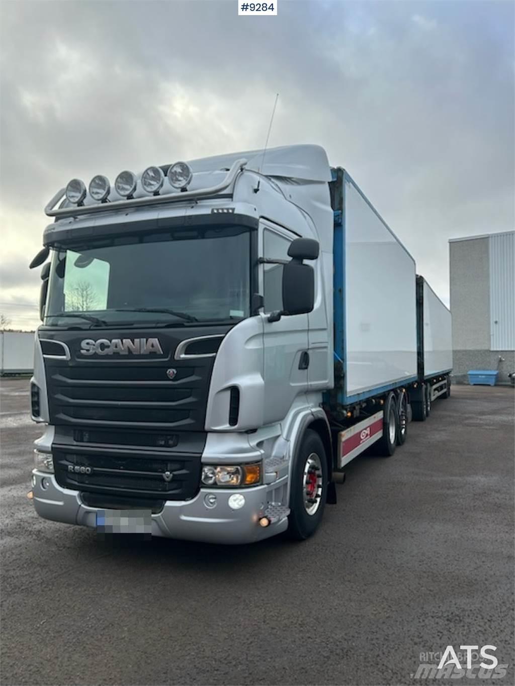 Scania R560LB6x2MNB Box body trucks