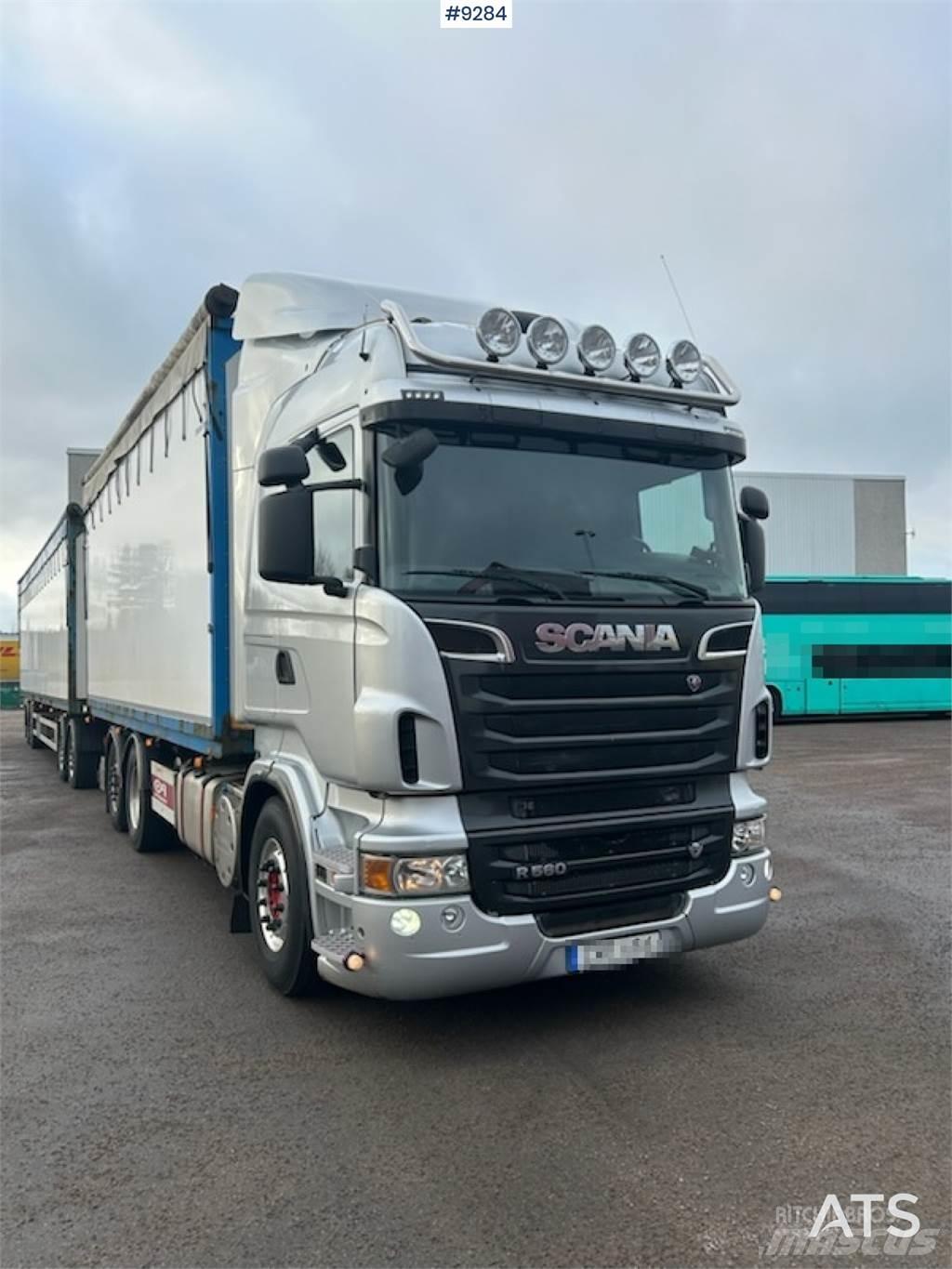 Scania R560LB6x2MNB Box body trucks