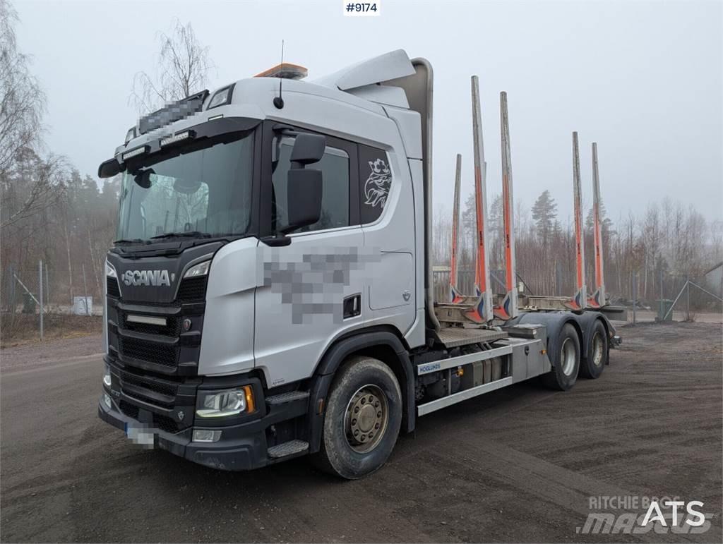 Scania R730 Timber trucks