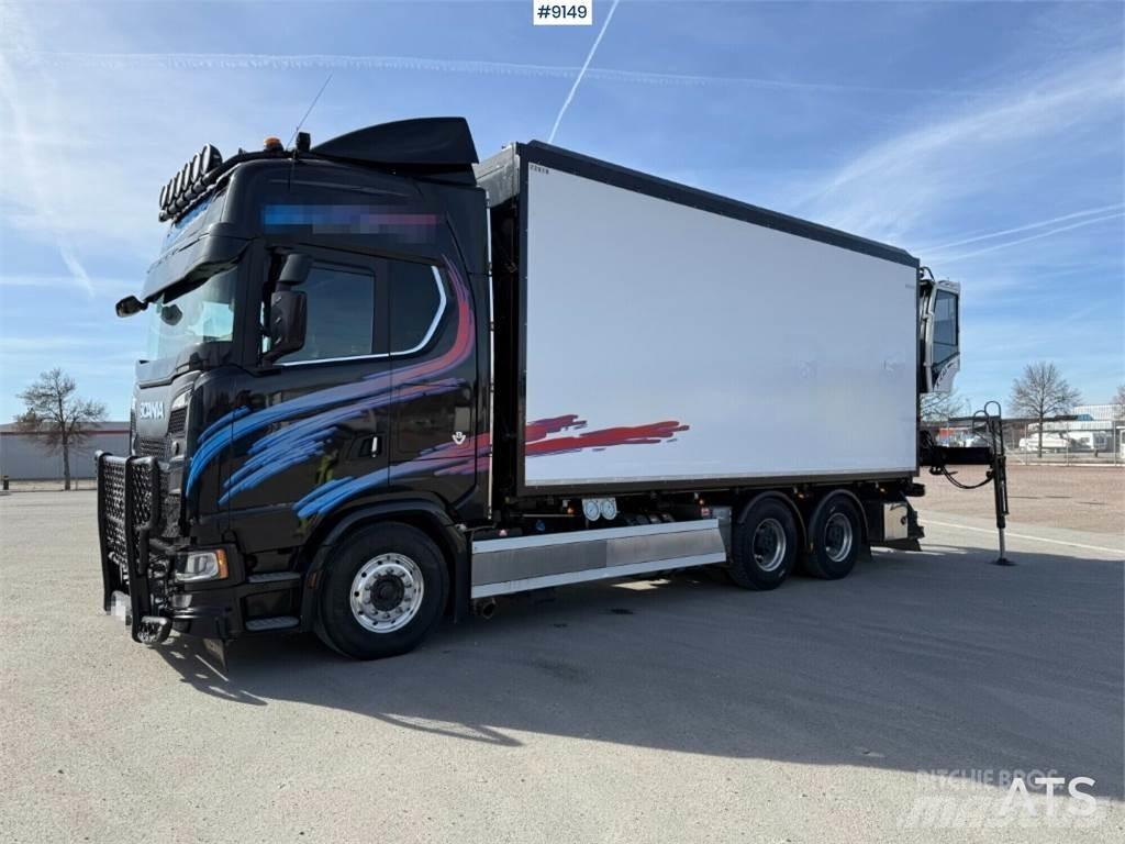 Scania S650B Box body trucks