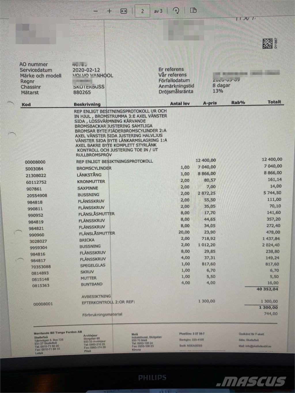 Volvo B10M-70B Other buses