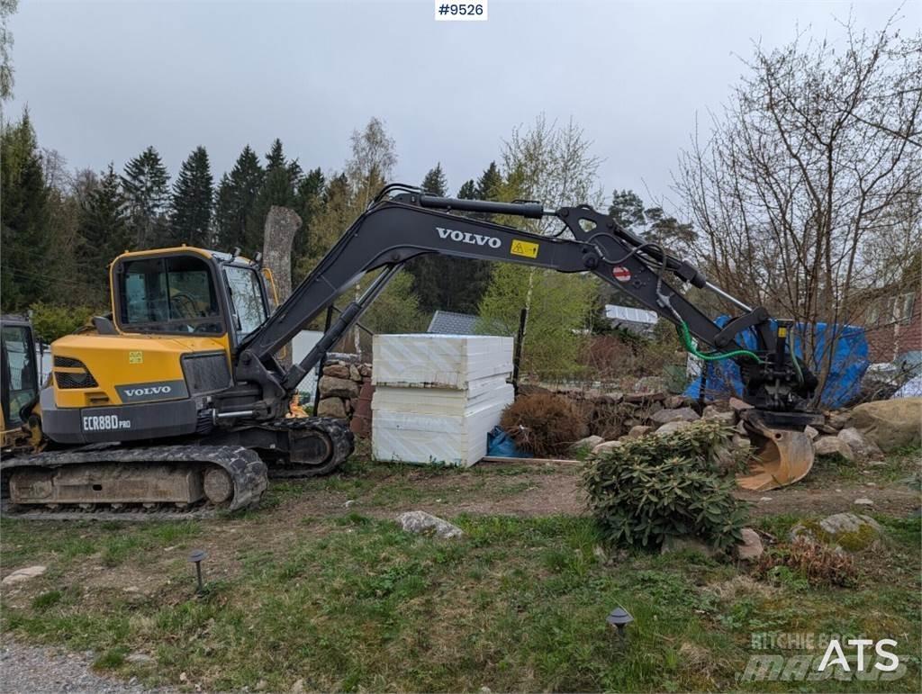 Volvo ECR88D PRO Midi excavators  7t - 12t