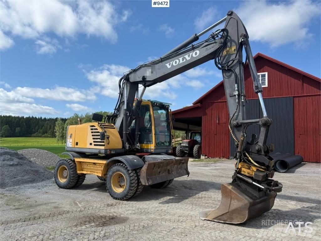 Volvo EW160B Wheeled excavators