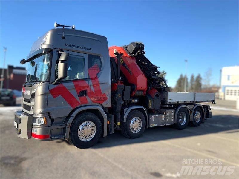 Scania R500 Crane trucks