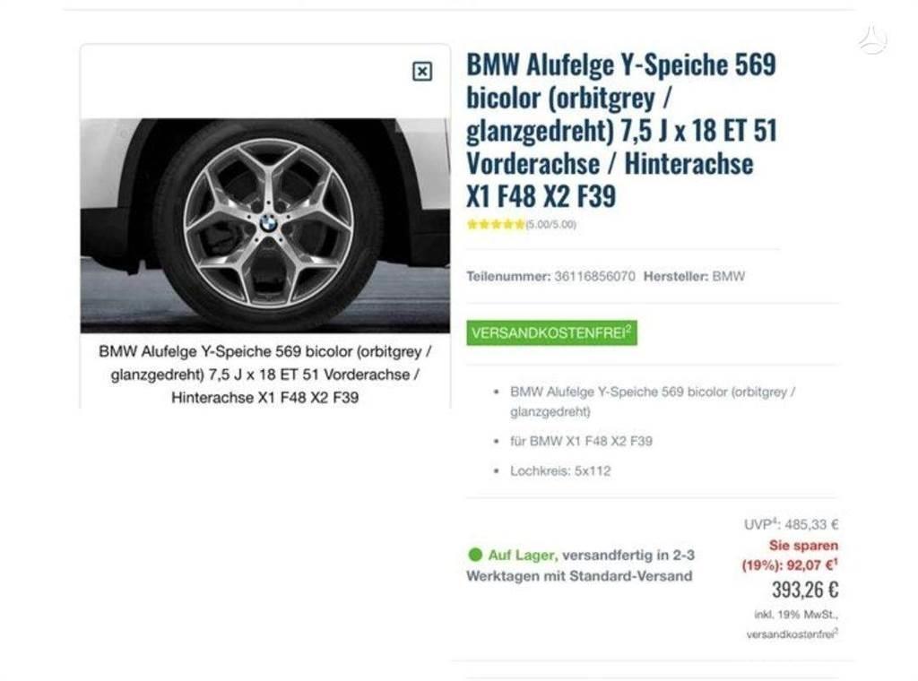 BMW  Tyres, wheels and rims