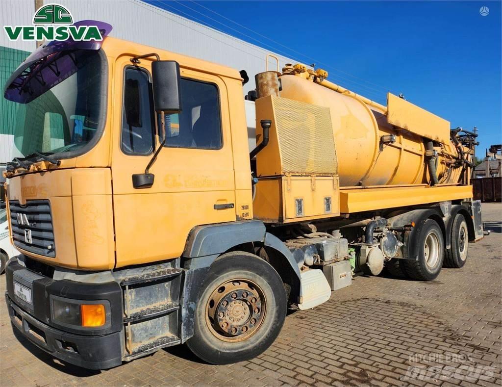 MAN FE 26T 6x2 Combi / vacuum trucks