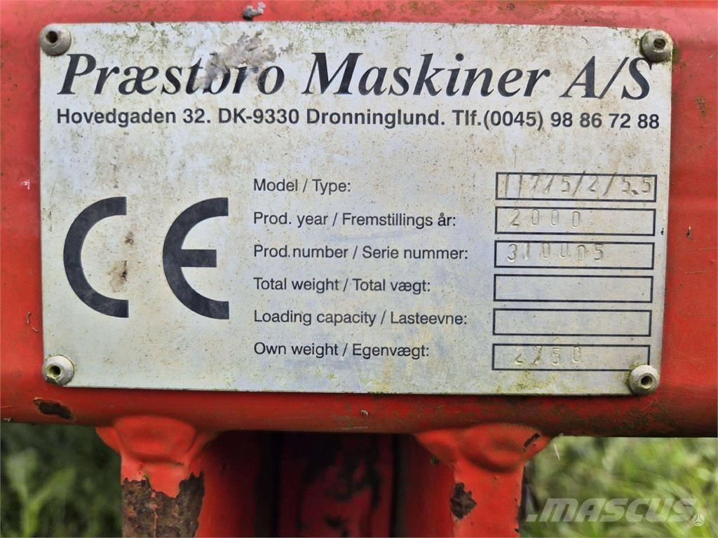 Præstbro 5.5 Field drags