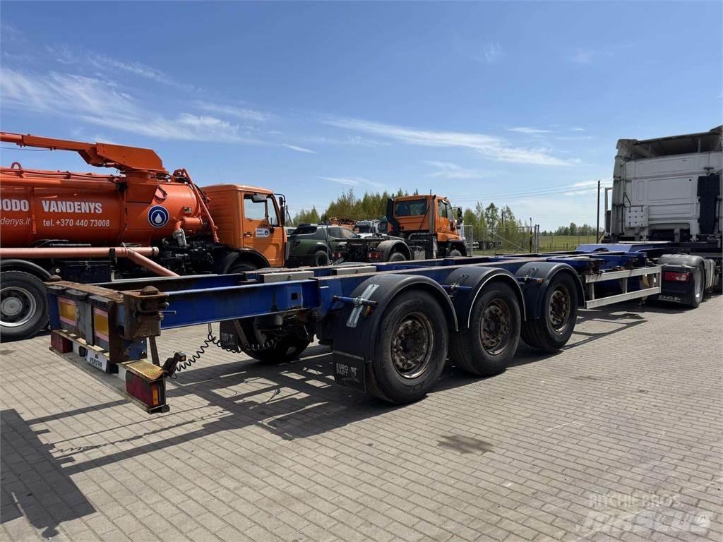 Renders EURO 903 Containerframe trailers