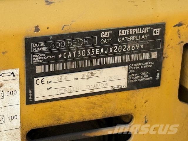 CAT 303.5ECR Mini excavators < 7t (Mini diggers)