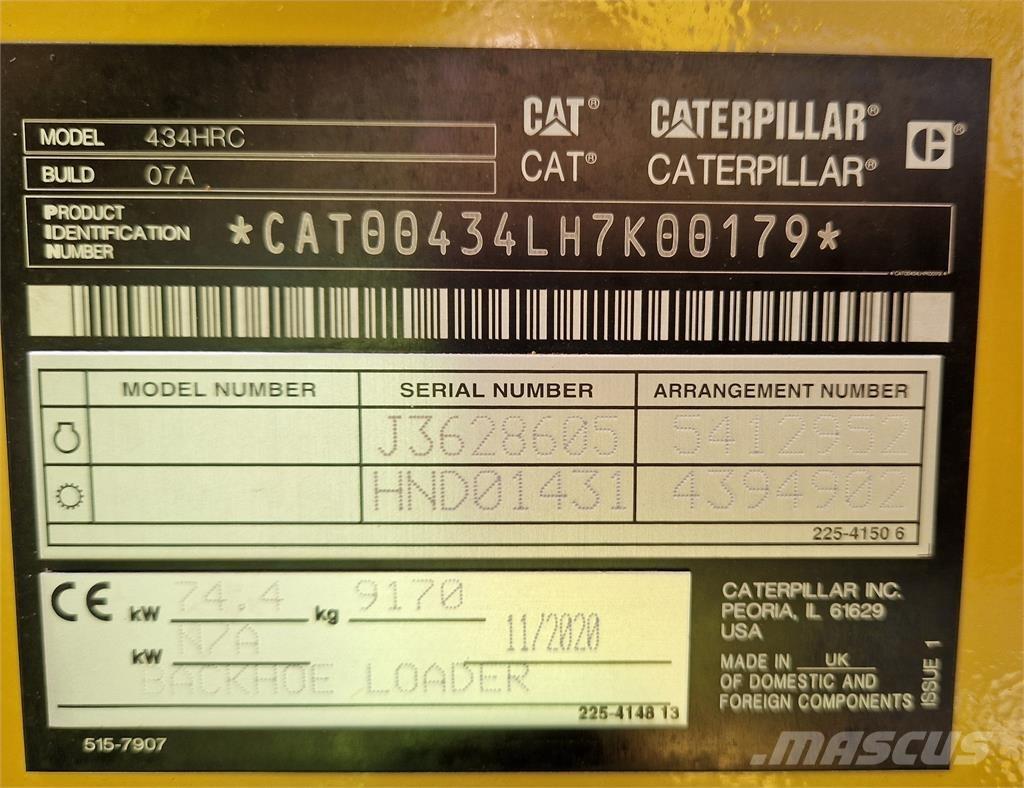 CAT 434 Backhoe loaders