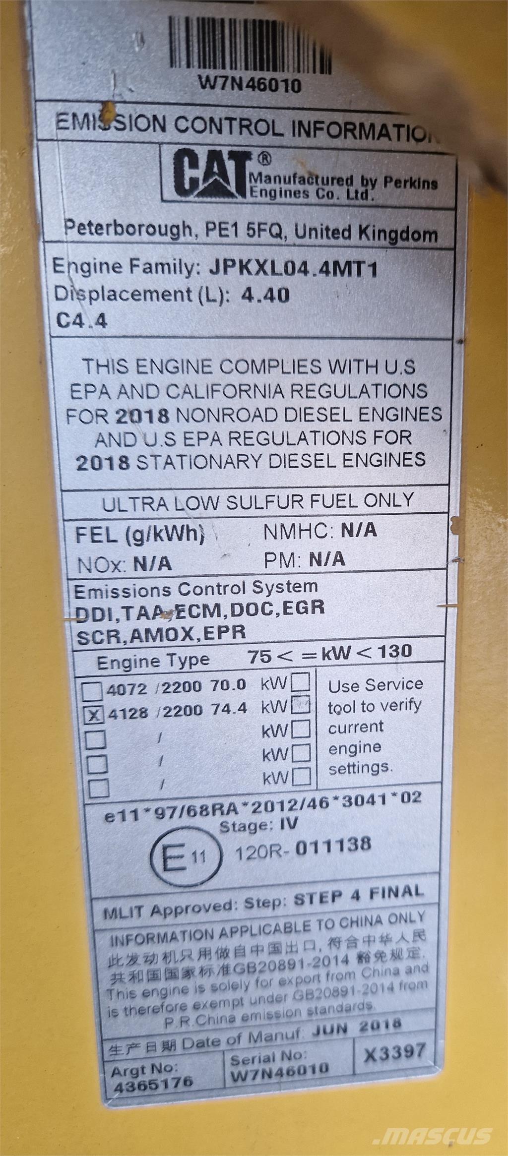 CAT 434F2 Backhoe loaders