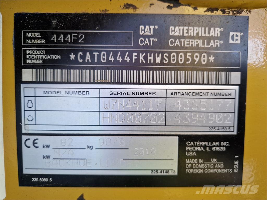 CAT 444F2 Backhoe loaders