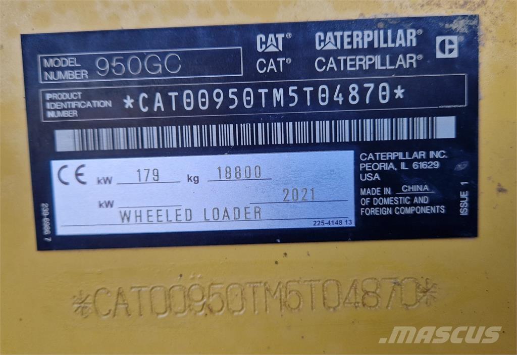 CAT 950GC Wheel loaders