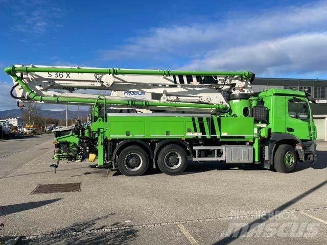 Schwing S 36 X Concrete pump trucks