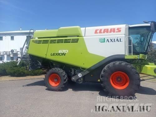 CLAAS Lexion 670 Combine harvesters