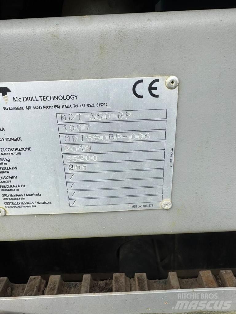  MDT 550 BP Heavy drills