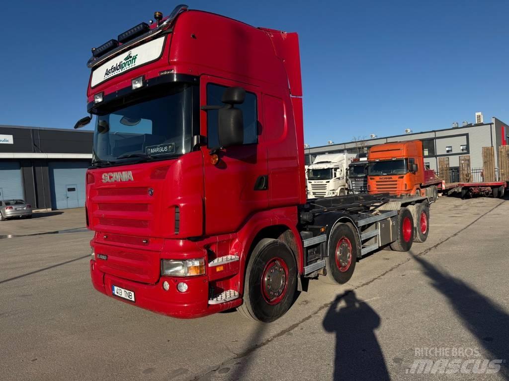 Scania R 480 Cable lift demountable trucks