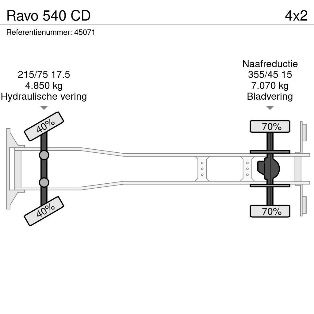 Ravo 540 CD Sweeper trucks