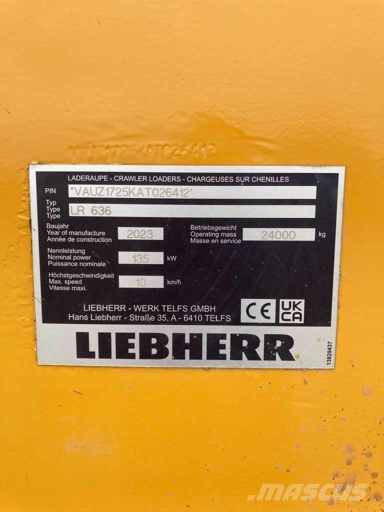 Liebherr LR 636 Crawler loaders