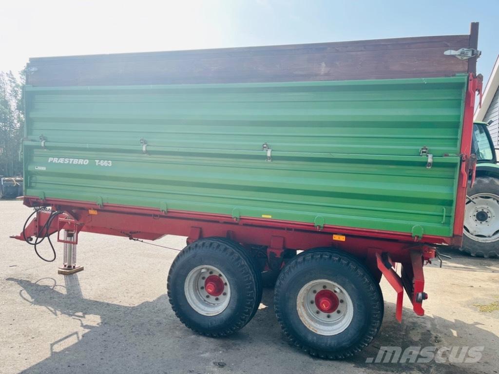 Præstbro T 663 Tipper trailers