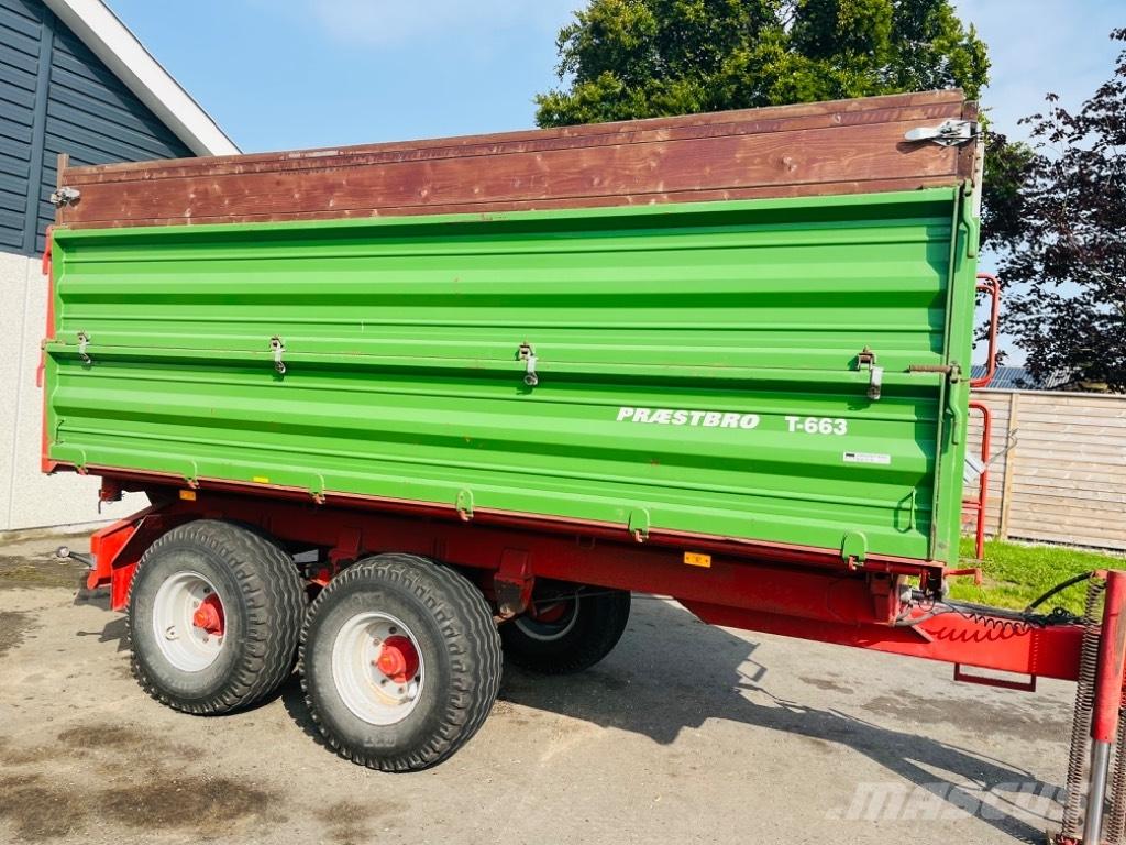 Præstbro T 663 Tipper trailers