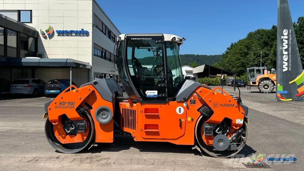 Hamm HD+ 90i VO-S Twin drum rollers