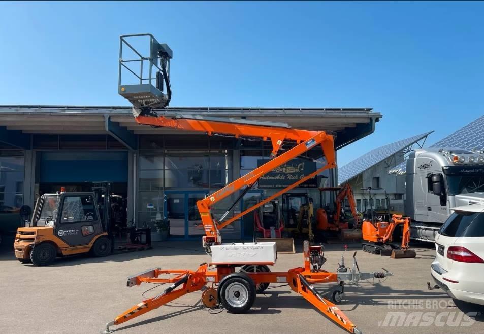 Niftylift 120 TAC Trailer mounted aerial platforms