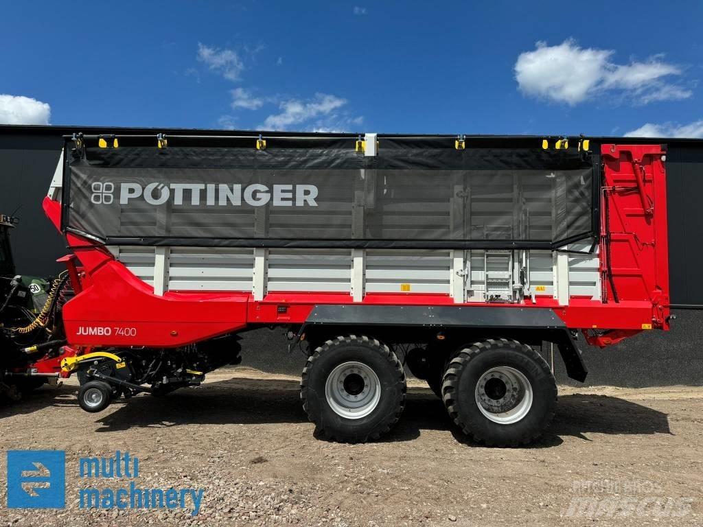 Pöttinger Jumbo 7400 Self loading trailers