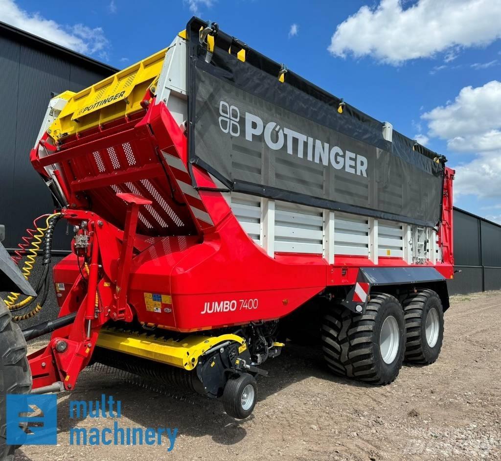 Pöttinger Jumbo 7400 Self loading trailers