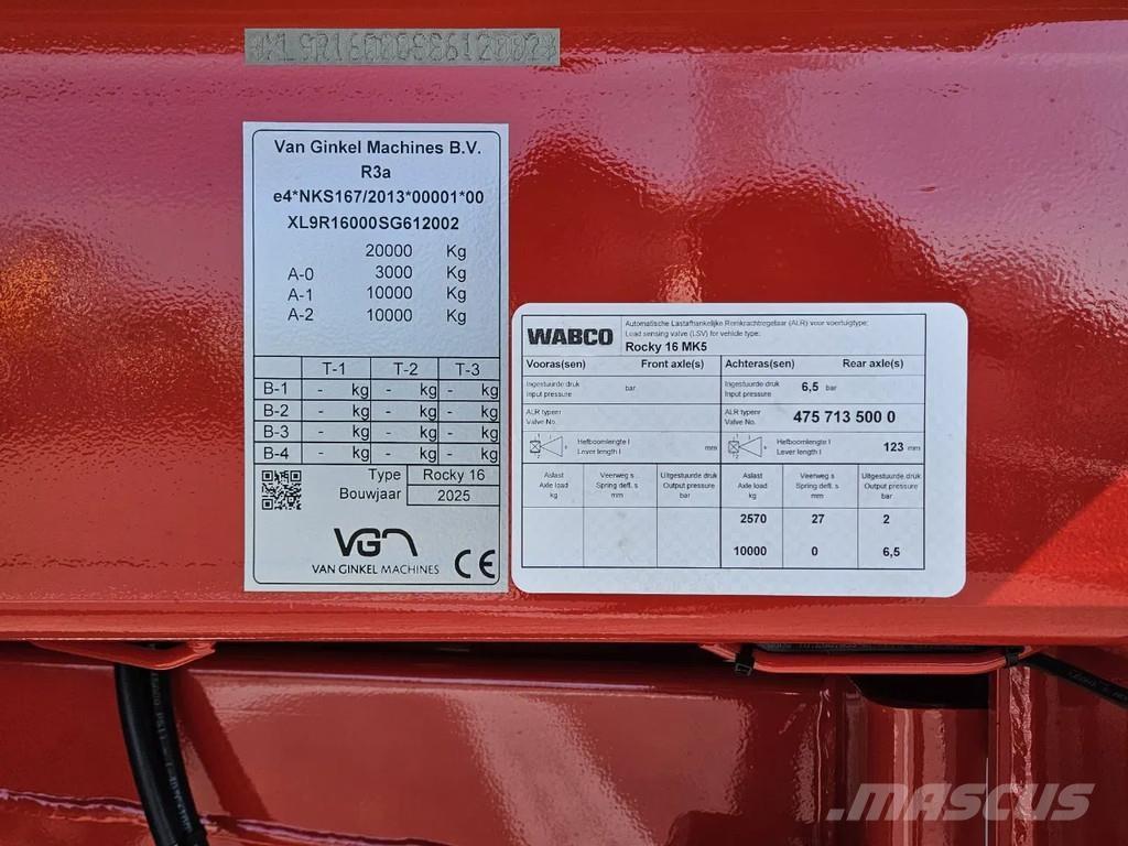VGM Rocky 16 MK5 Site dumpers