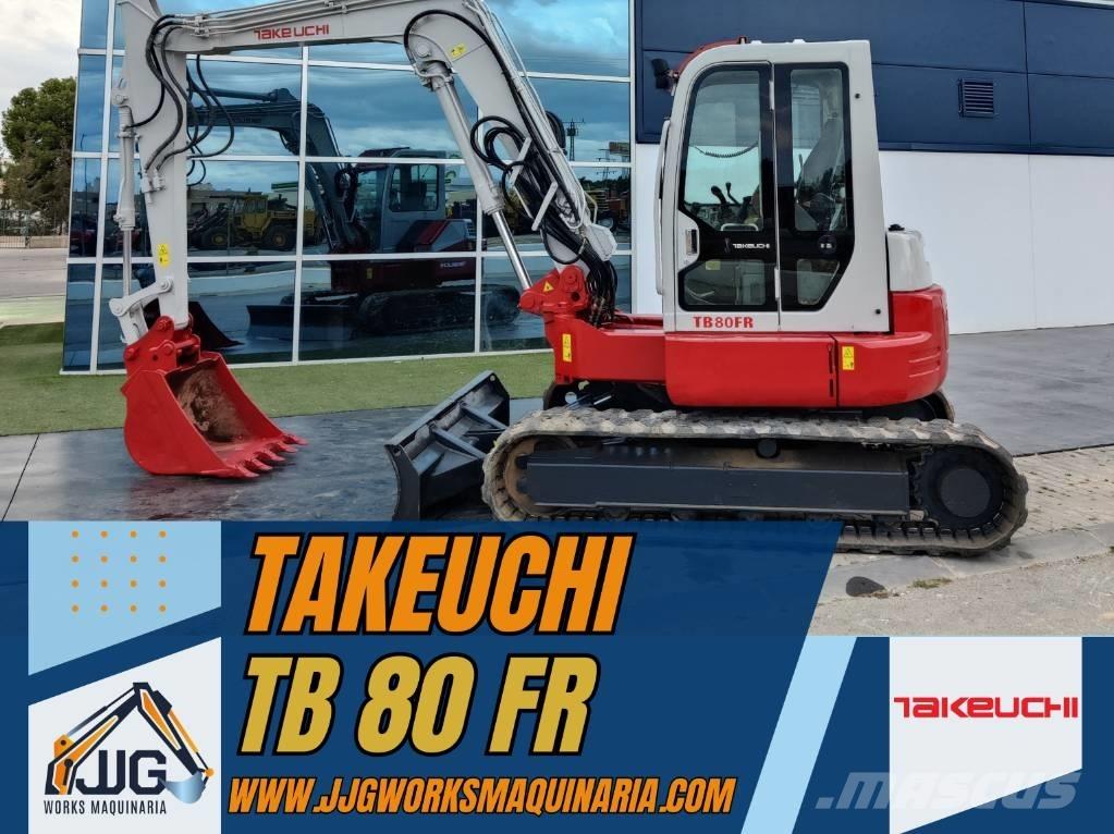 Takeuchi TB 80 FR Mini excavators < 7t (Mini diggers)