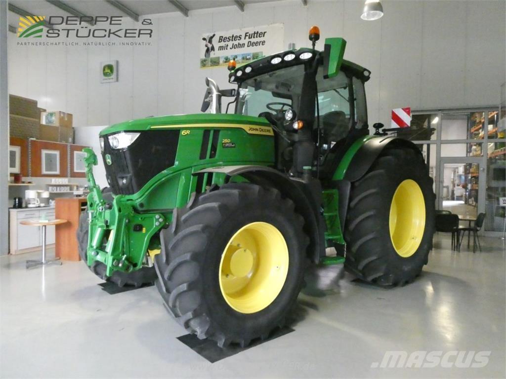 John Deere 6R 250 Tractors