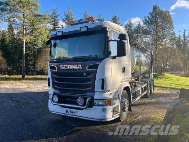 Scania R500 Tanker trucks