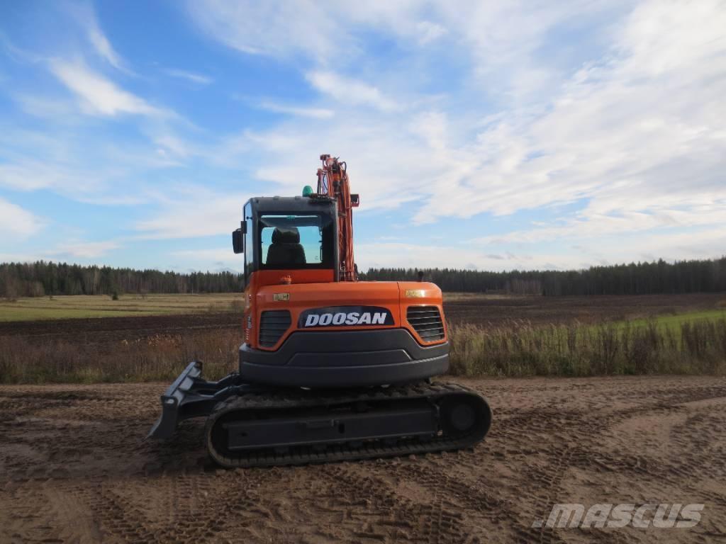 Doosan DX 85 R Midi excavators  7t - 12t