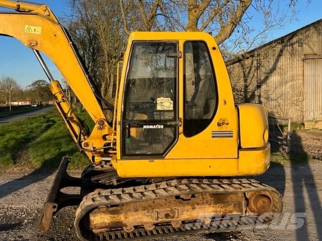 Komatsu PC 75 Midi excavators  7t - 12t
