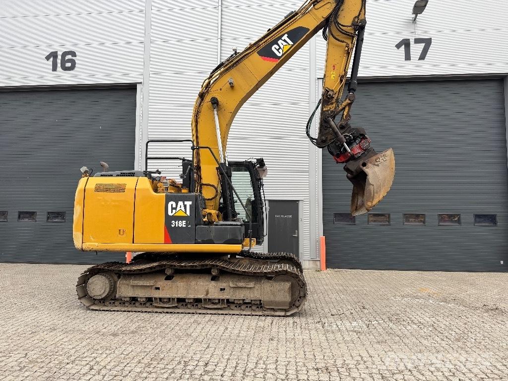 CAT 318 E L Crawler excavators
